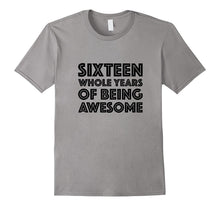 16th Birthday Shirt Gift Age 16 Sixteen Year Old Boy Girl