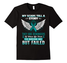 My Scars Tell a Story - Ovarian Cancer Awareness Shirt