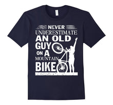 An Old Guy on a Mountain Bike T Shirt, Mountain Bike T Shirt