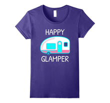 Happy Glamper - Glamping Camping Gift Idea T-Shirt