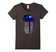 Back the Blue Apparel - Police Brother Life Matters Tshirt