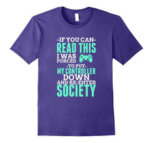 If You Can Read This T Shirt for Him Video Gaming Funny Tee