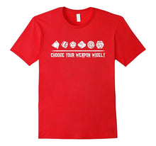 Choose Your Weapon Wisely Board Game Gamer Funny T-Shirt