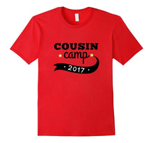 Cousin Camp 2017 T-Shirt for Grandparents Camp, Reunion