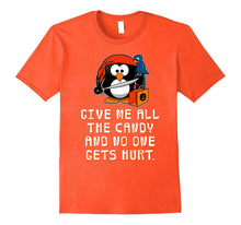 Funny Halloween T-Shirts: Penguin Pirate