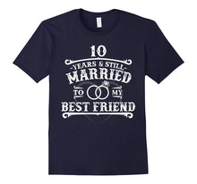 10th Wedding Anniversary T-Shirt for Husband/Wife