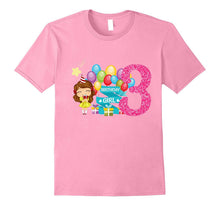 3rd Birthday Girl T Shirt - Toddler Girl - Gift for Girls