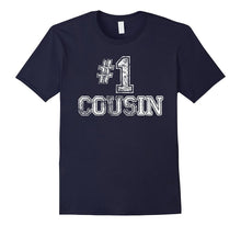 #1 Cousin T Shirt - Number One Family Love Pride Gift Tee