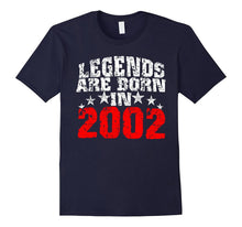 Legends Are Born in 2002 15 Years Old Birthday Gift T-Shirt