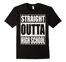 Straight Outta High School T-Shirt Class of 2017 Graduation