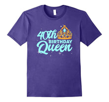 40th Birthday Queen T Shirt Celebration Party Forty
