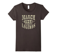 49 Years Old 49th Birthday March 1968 Birth of Legend TShirt