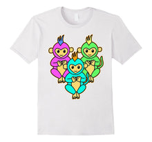 COLORED BABY MONKEYS Shirt | Kids T-Shirt