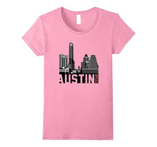 Austin T-Shirt Texas Tee-Shirt Texan City Skyline Jersey