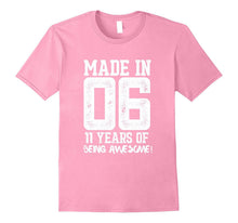 11th Birthday Shirt Gift Age 11 Year Old Boy Girl Tshirt Tee