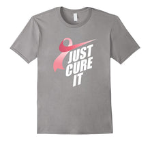 2017 Just Cure It Breast Fight Cancer Awareness Shirt Ribbon