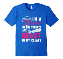 Softball T-Shirt Abeast in My Cleats Quote Gift