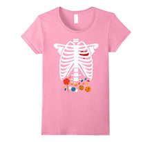 Halloween Skeleton Rib Cage X-Ray Cute Candy T-Shirt