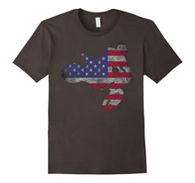 Dirt Bike American Flag T-Shirt | Motocross Enduro Shirt