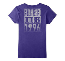 Established OCTOBER 1996 Straight Outta 21 Years Backside
