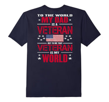 My Dad Is a Veteran Shirt for Boys & Girls Veteran Kids