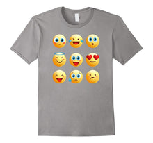 Halloween Emojis Costume Shirt With Different Emotions