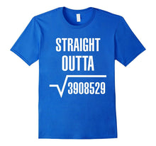 1977 40th Years Old Square Root Math Birthday Gift Tee-Shirt