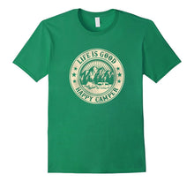 Happy Camper Retro Vintage Style T-Shirt