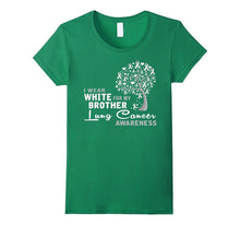 I Wear WHITE for My Brother Lung Cancer Awareness
