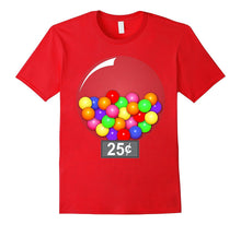 Gumball Machine Quarter Couples Halloween Costume T-Shirt
