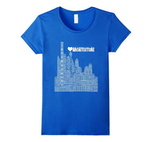 I Love Architecture T-Shirt Profession Heart Buildings