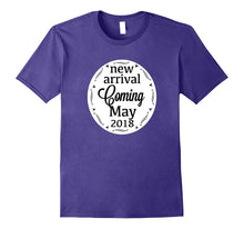New Arrival Coming May 2018 Pregnant Announcement Shirt