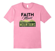 Christian T-Shirt - Faith Moves Mountains