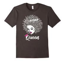Scorpio Zodiac Birthday Afro Gift T-Shirt for Black Women