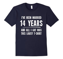 14 Year Anniversary Gift 14th Wedding Married Funny T-Shirt