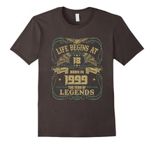 Life Begins at 18 - 1999 the Birth of Legends Tshirt