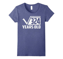 Square Root of 324 T-Shirt Funny Gift for 18th Birthday