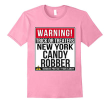 Halloween Funny New York T Shirt Candy Robber