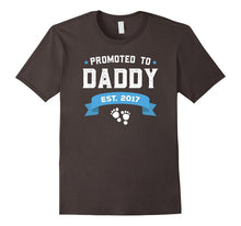 Promoted to Daddy Est. 2017 Gift for New Daddy T-Shirt Baby