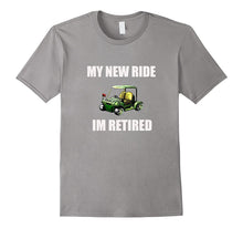 My New Ride I'm Retired Tee Shirt  Golf Cart Tee Shirt