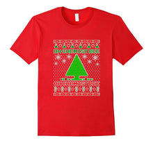 FUNNY CHEMISTREE T-Shirt Ugly Christmas Sweater Chemistry