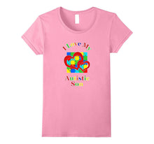 I Love My Autistic Son Autism Awareness Mom Dad Mother Tee