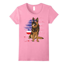 Funny German Shepherd Independence Day T-Shirt