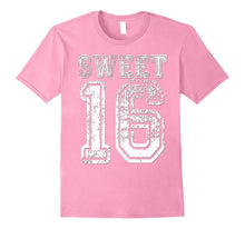 16th Birthday Shirt Gift Sweet Sixteen 16 Vintage Varsity