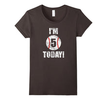 I'm 5 Today Kids 5th Birthday Baseball T Shirt