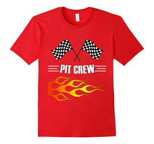 Pit Crew T Shirt for Hosting Race Car Parties Parents Pit