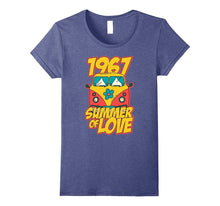 1967 Summer of Love Hippie Peace Van T-Shirt Happy Camper