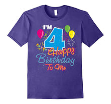 4th Birthday Gift I'm 4 Years Old Happy Birthday to Me Shirt