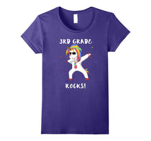 3rd Grade Rocks Unicorn Dab Shirt Back to School Gifts