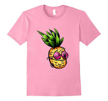 Party Pineapple Hawaiian T-Shirt Men Women Boys Girls